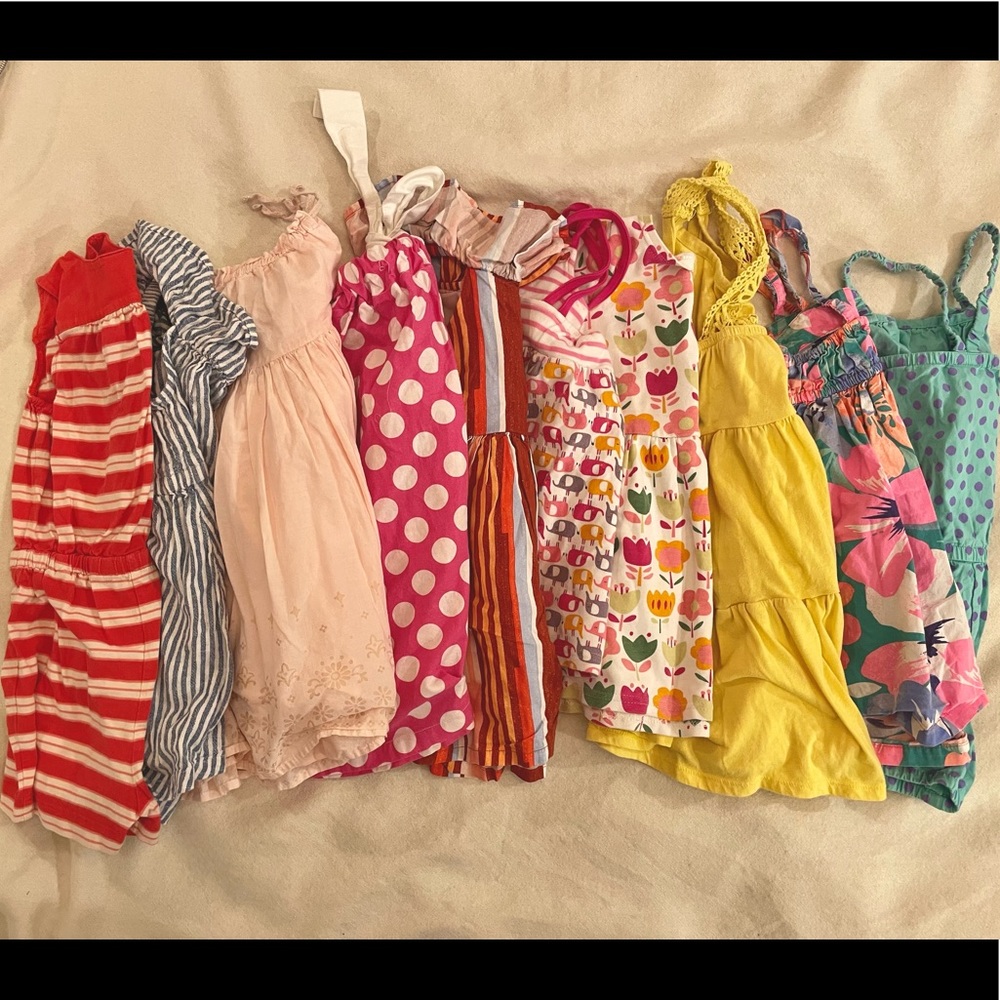 Toddler girl spring/summer play dresses